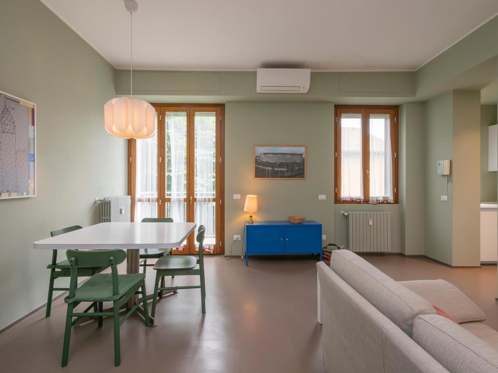 Appartement Xenia - Attic In San Siro Area Milan